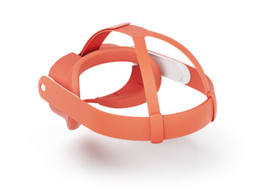 Maschera e cinturino per la testa per Meta Quest 3 Arancione Facial Interface and Head Strap Blood Orange Alterside Store