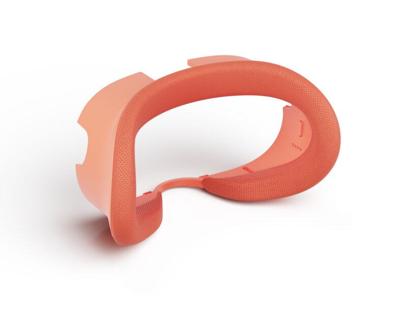 Maschera e cinturino per la testa per Meta Quest 3 Arancione Facial Interface and Head Strap Blood Orange Alterside Store